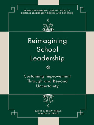 cover image of Reimagining School Leadership
